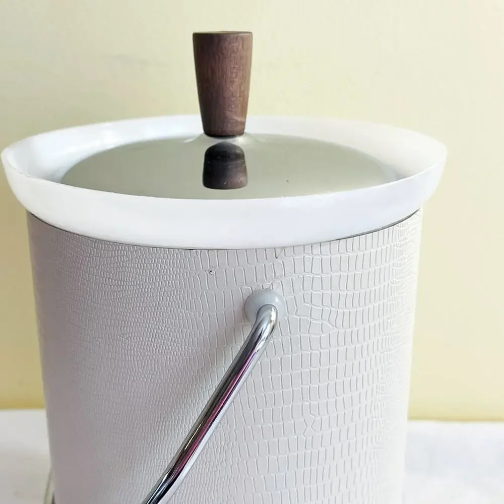 Vintage Kromex Mid Century Modern w/ Chrome Ice Bucket